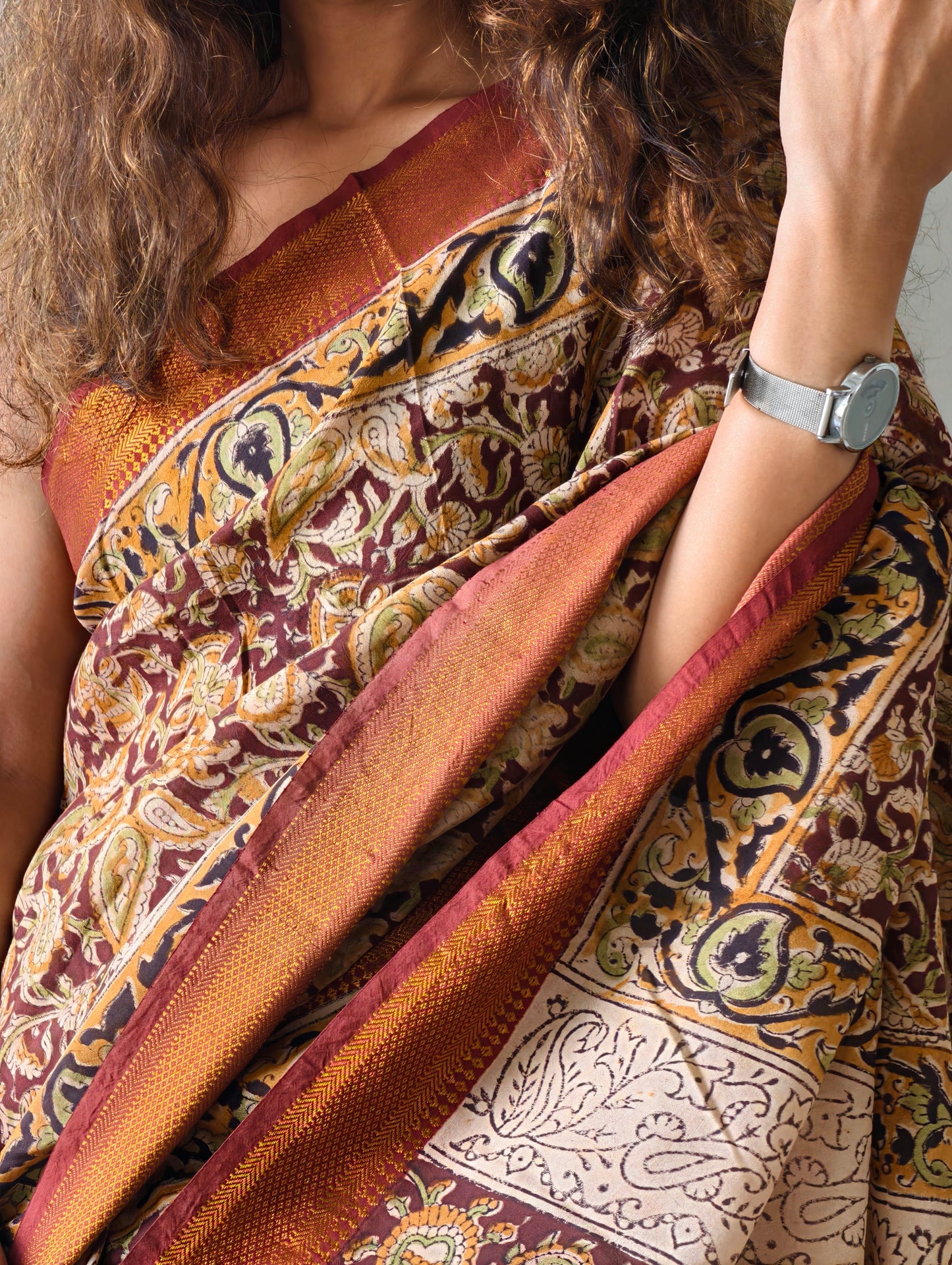 Mangalgiri chennuri Silk Saree-PC14128