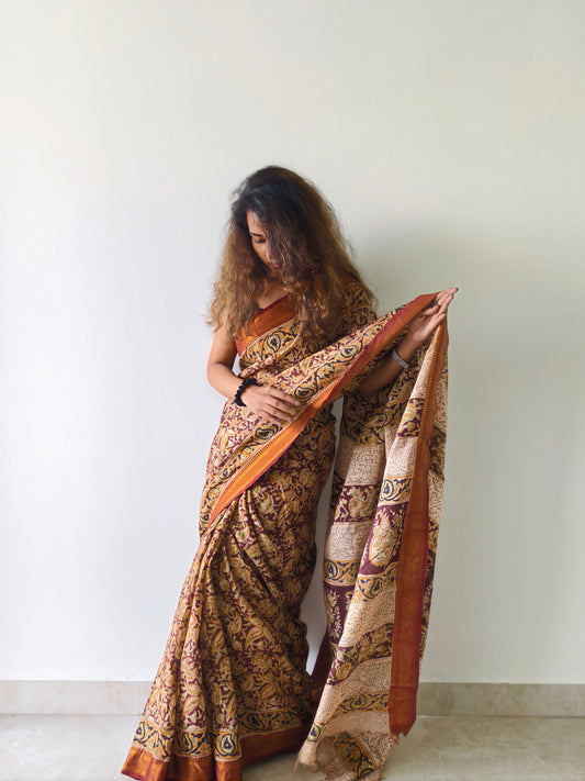 Mangalgiri chennuri Silk Saree-PC14128