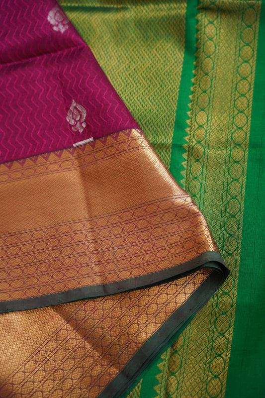 Kanchi Handloom Silk Cotton Saree PC7535