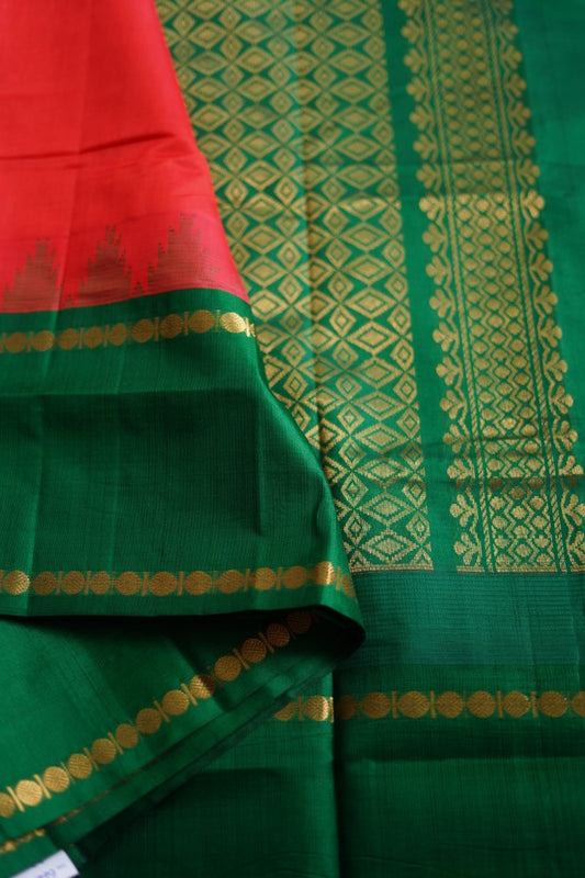 Kanchi Handloom Silk Cotton Saree PC9205