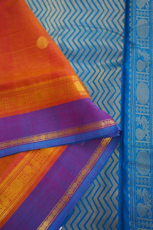 Kanchi Handloom Silk Cotton Saree PC7956