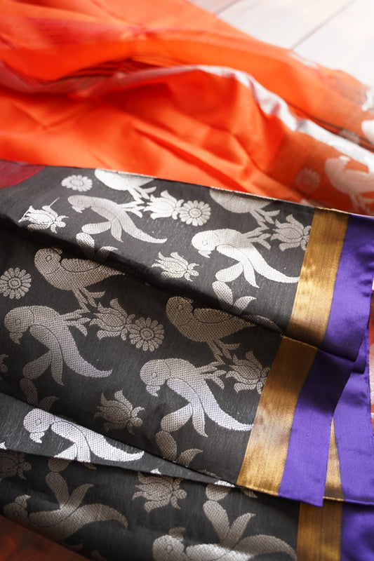 Mangalgiri Silk Cotton Saree  PC4985 freeshipping - Parijat Collections