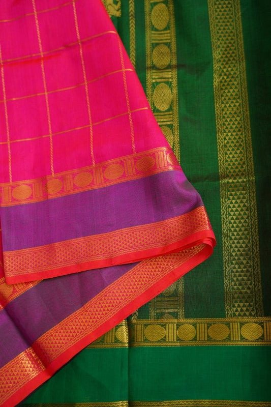 Kanchi Handloom Silk Cotton Saree PC8676